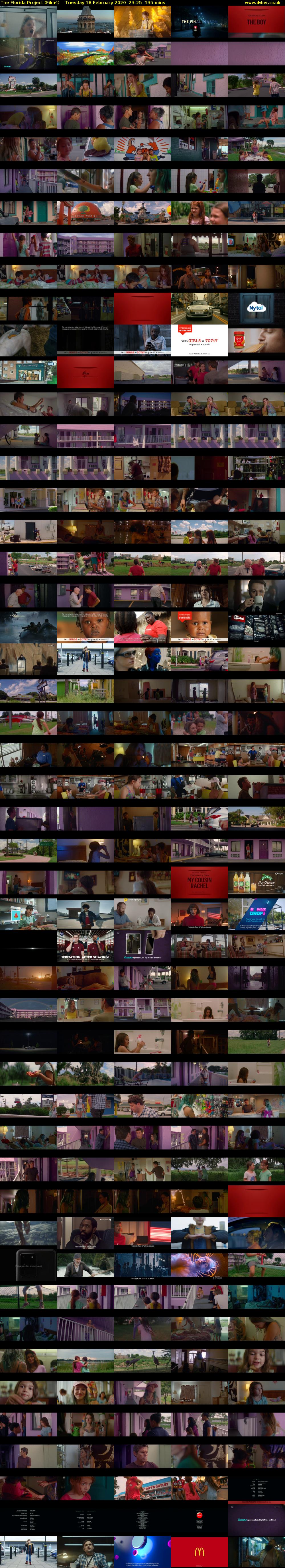 The Florida Project (Film4) Tuesday 18 February 2020 23:25 - 01:40
