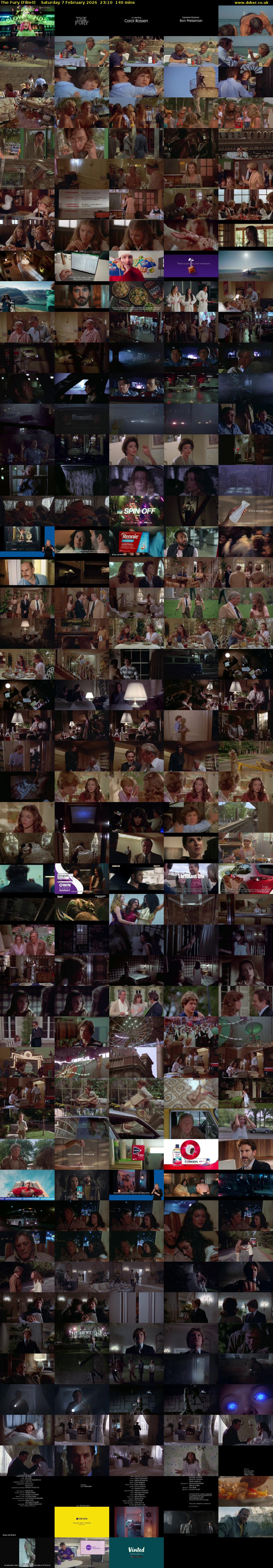 The Fury (Film4) Saturday 7 February 2026 23:10 - 01:30