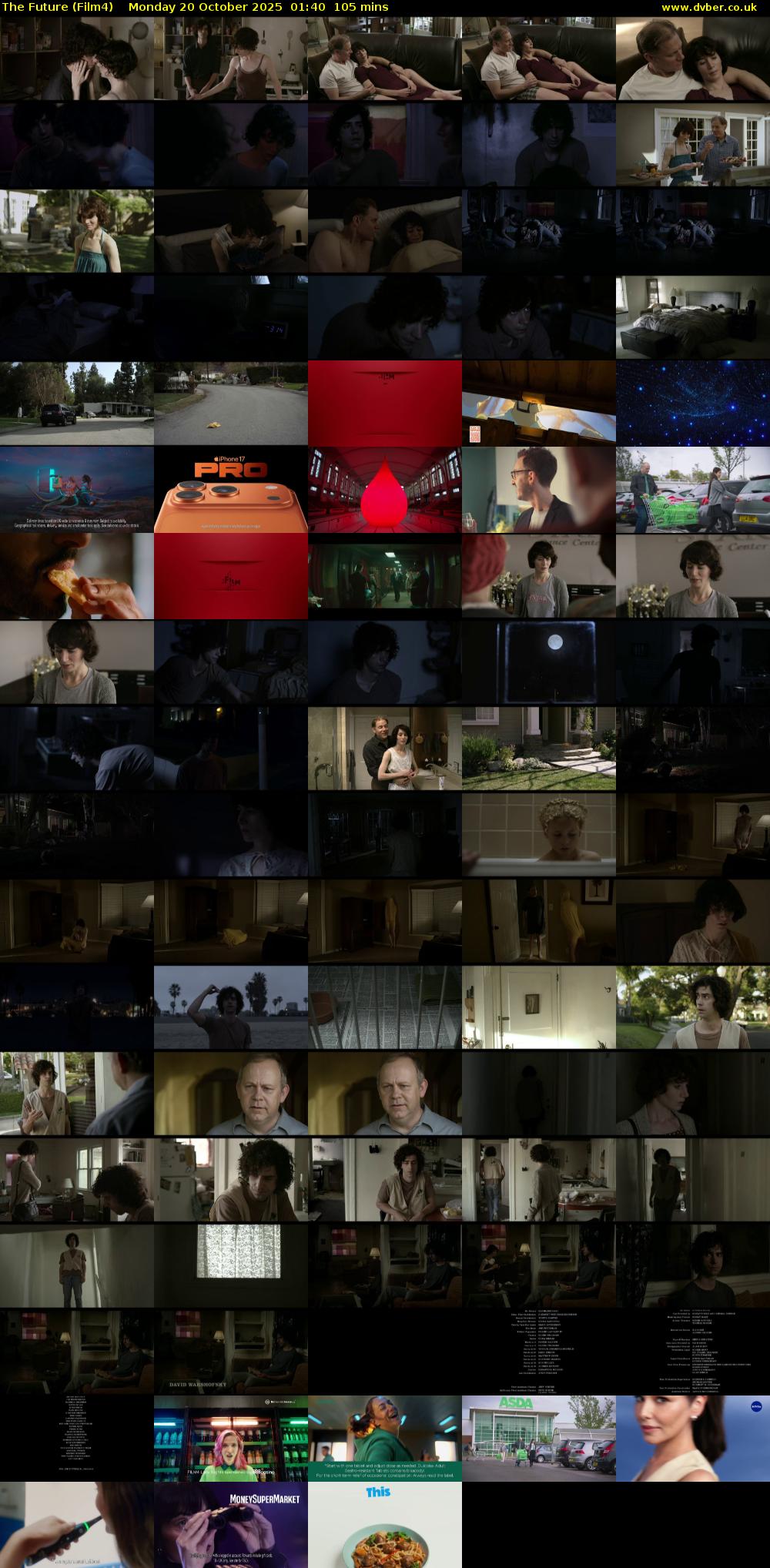 The Future (Film4) Monday 20 October 2025 01:40 - 03:25