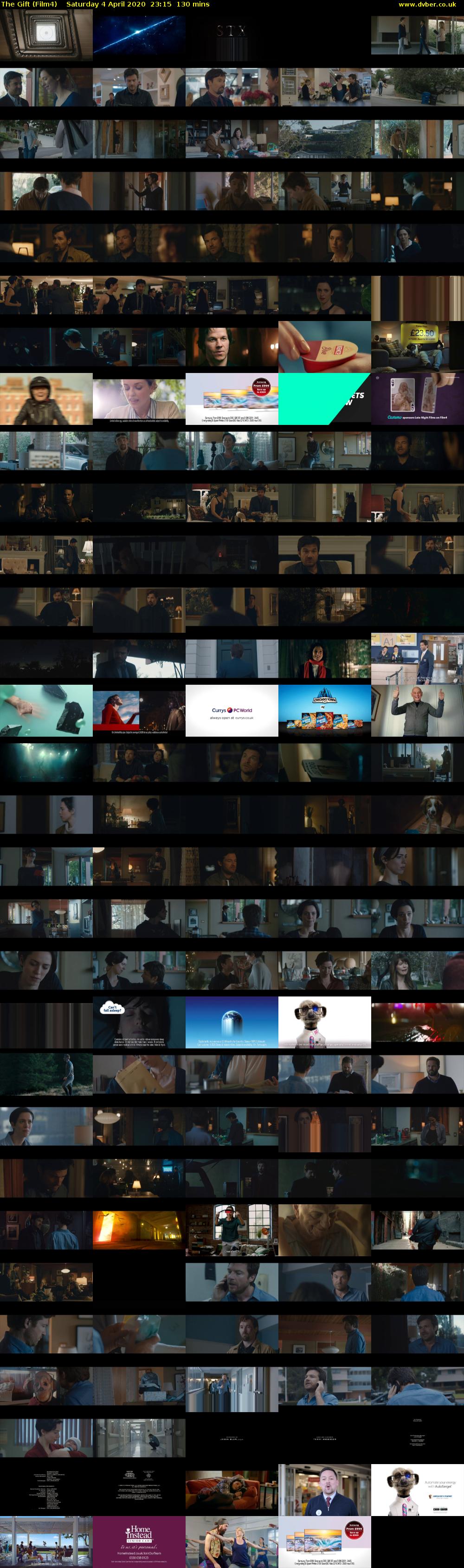 The Gift (Film4) Saturday 4 April 2020 23:15 - 01:25
