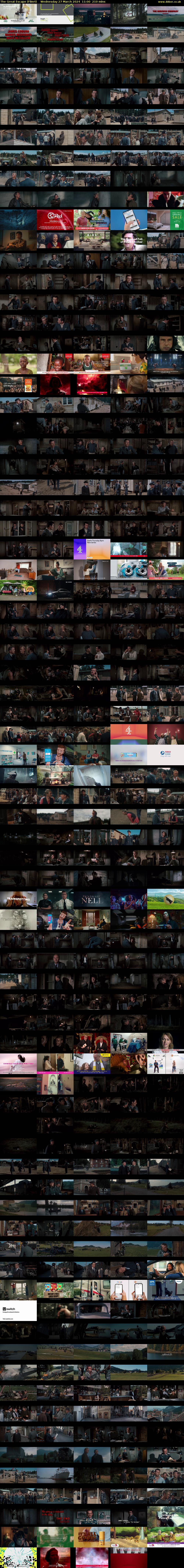 The Great Escape (Film4) Wednesday 27 March 2024 11:00 - 14:30