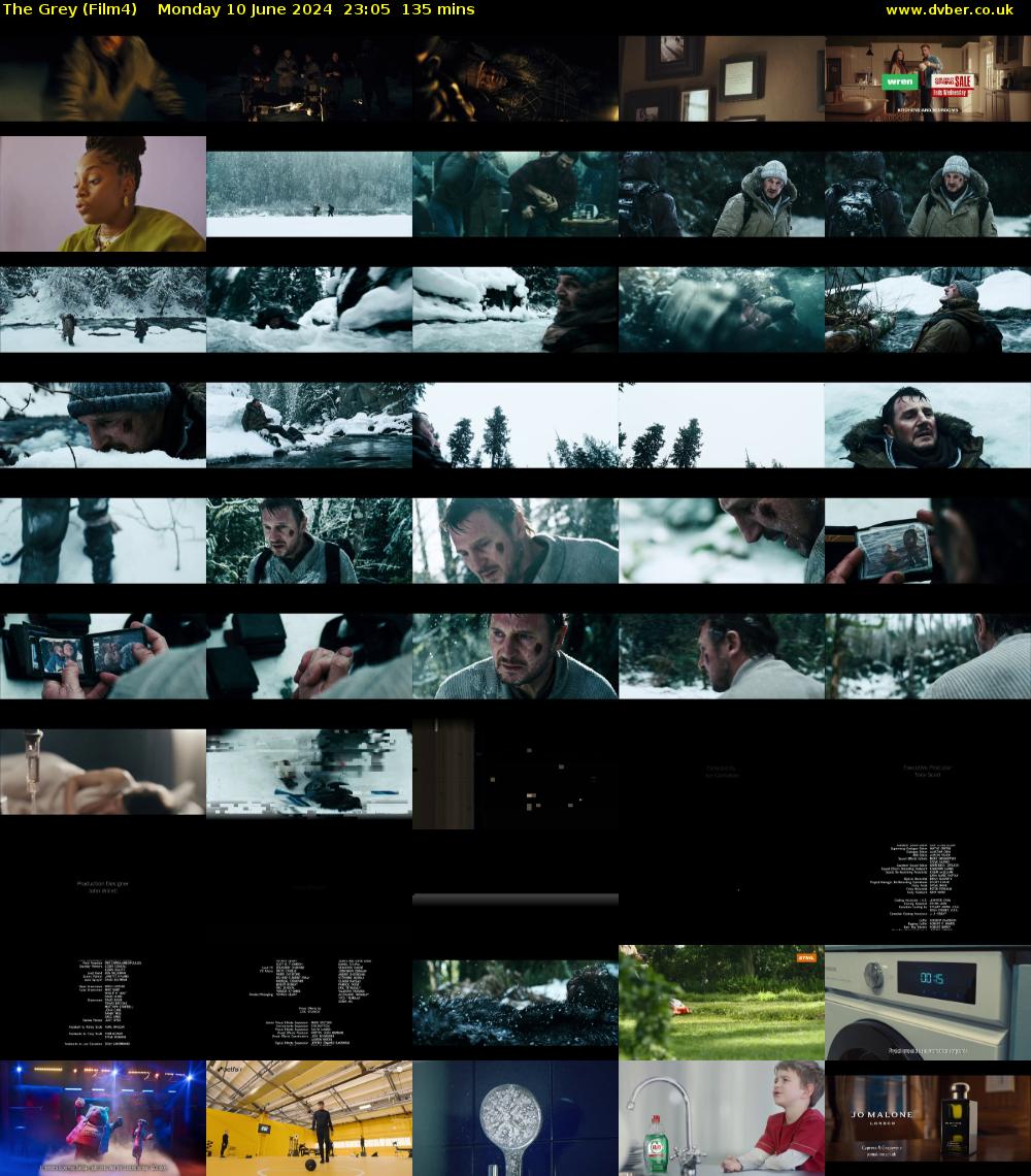 The Grey (Film4) Monday 10 June 2024 23:05 - 01:20