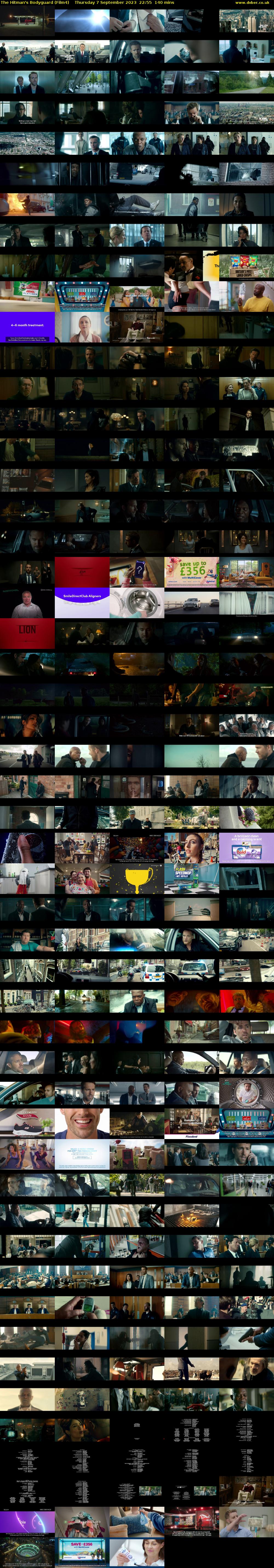 The Hitman's Bodyguard (Film4) Thursday 7 September 2023 22:55 - 01:15
