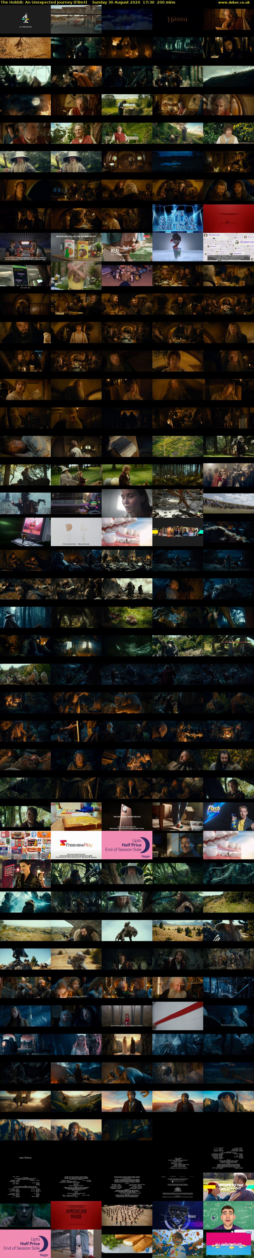 The Hobbit: An Unexpected Journey (Film4) Sunday 30 August 2020 17:30 - 20:50