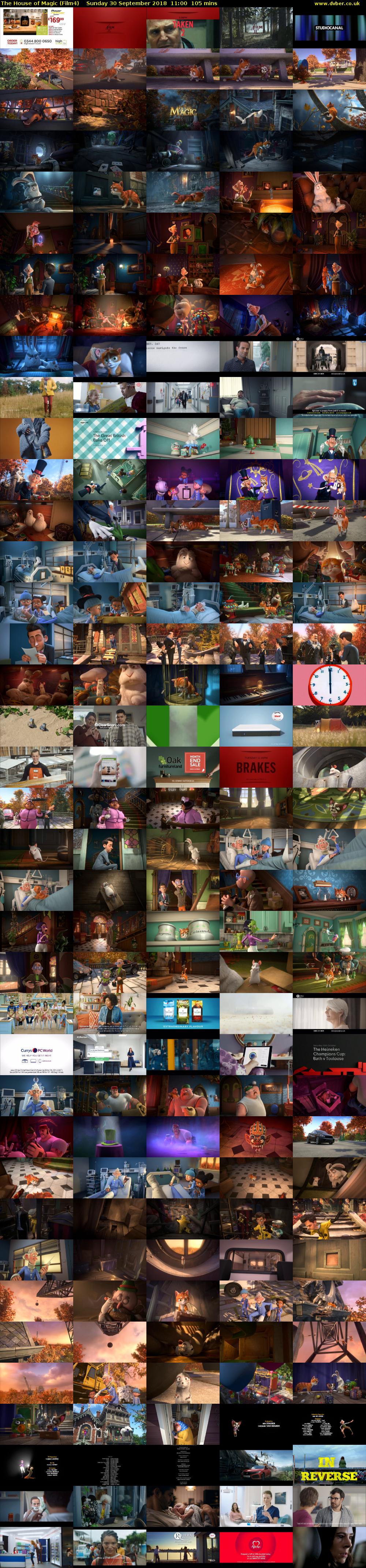 The House of Magic (Film4) Sunday 30 September 2018 11:00 - 12:45