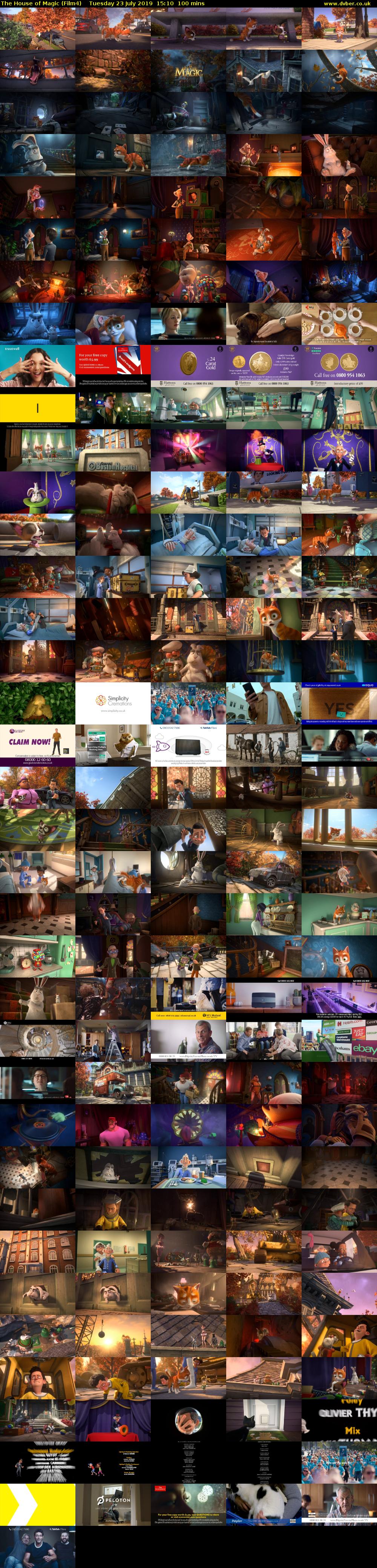The House of Magic (Film4) Tuesday 23 July 2019 15:10 - 16:50