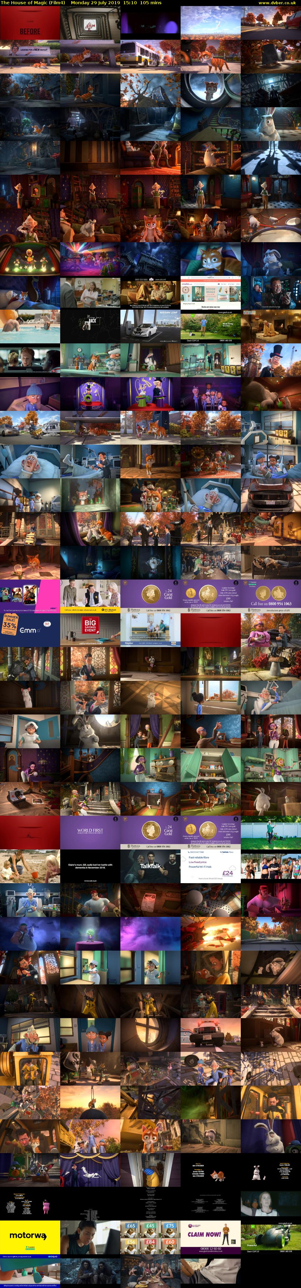 The House of Magic (Film4) Monday 29 July 2019 15:10 - 16:55