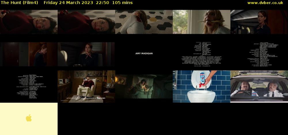 The Hunt (Film4) Friday 24 March 2023 22:50 - 00:35