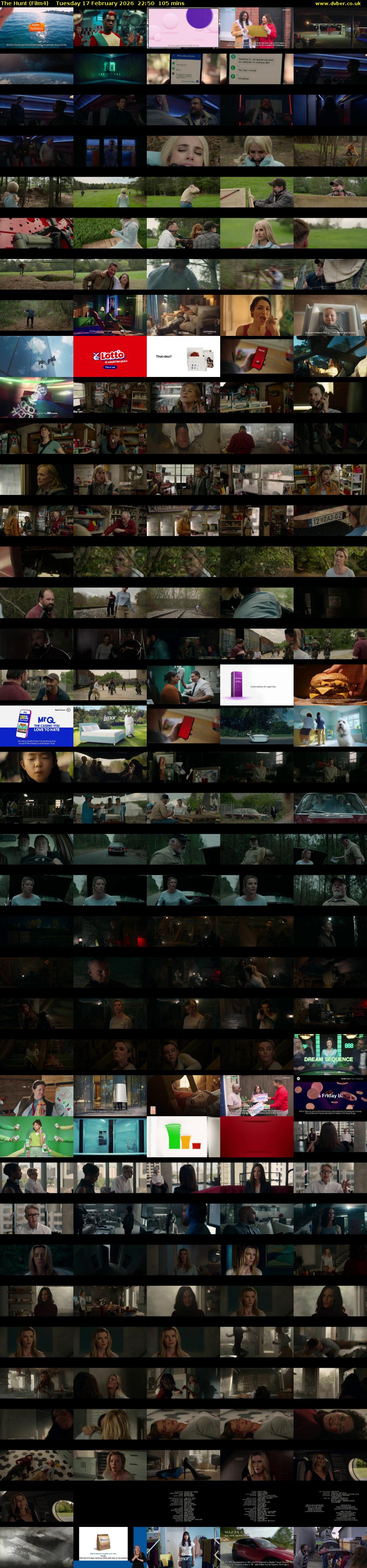 The Hunt (Film4) Tuesday 17 February 2026 22:50 - 00:35