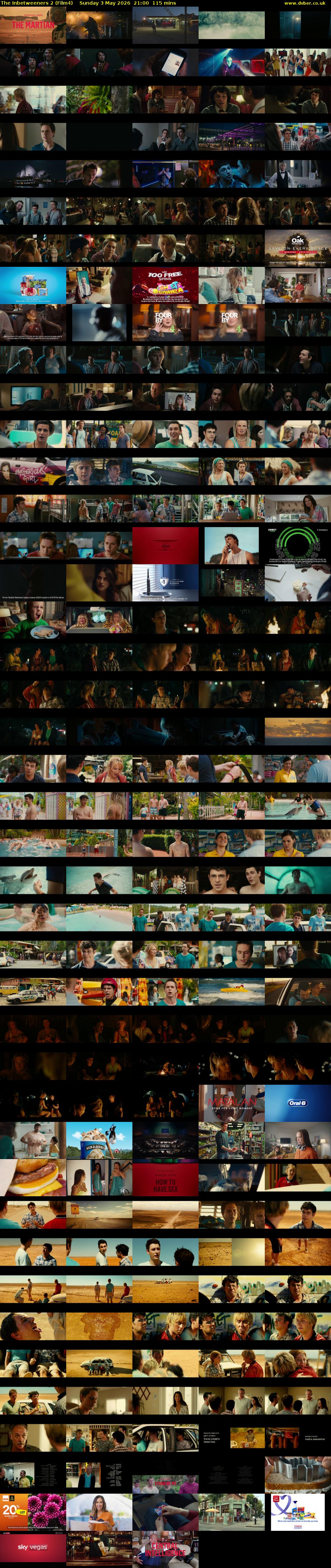 The Inbetweeners 2 (Film4) Sunday 3 May 2026 21:00 - 22:55