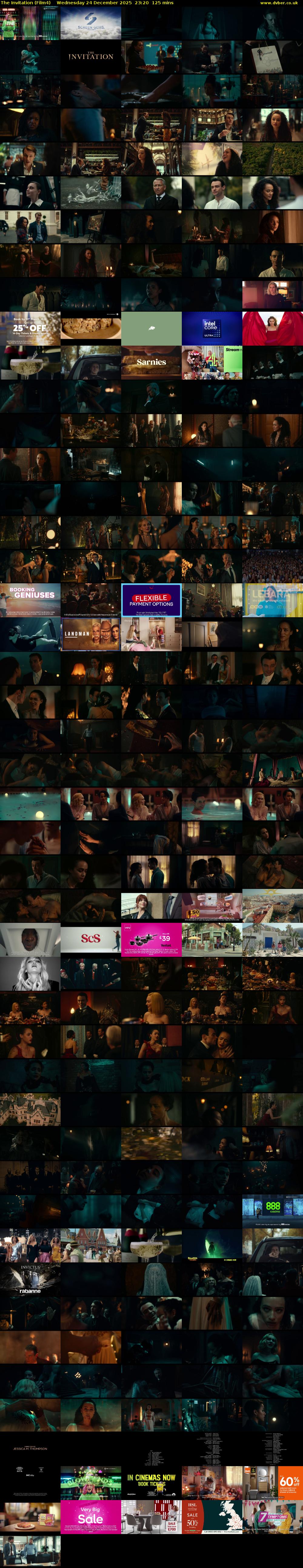 The Invitation (Film4) Wednesday 24 December 2025 23:20 - 01:25