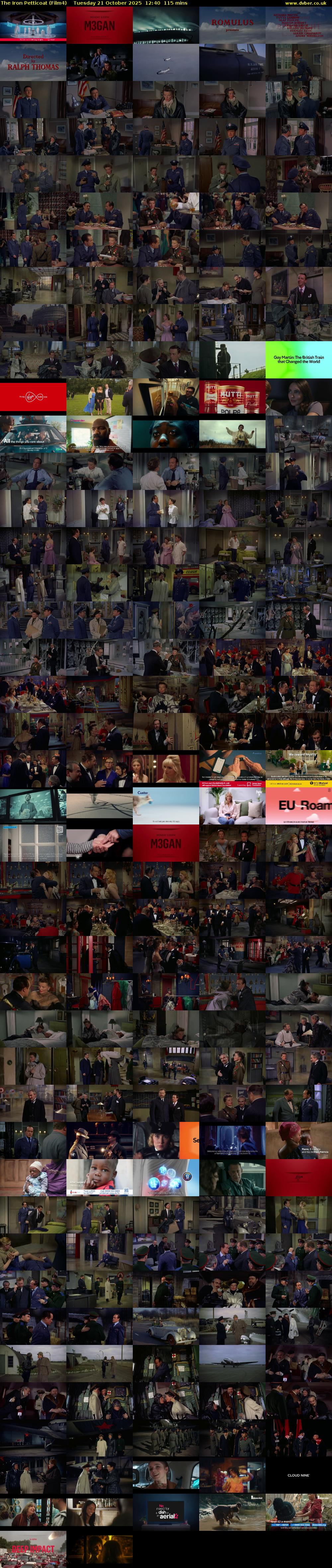 The Iron Petticoat (Film4) Tuesday 21 October 2025 12:40 - 14:35