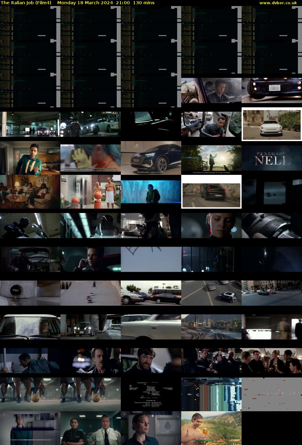 The Italian Job (Film4) Monday 18 March 2024 21:00 - 23:10