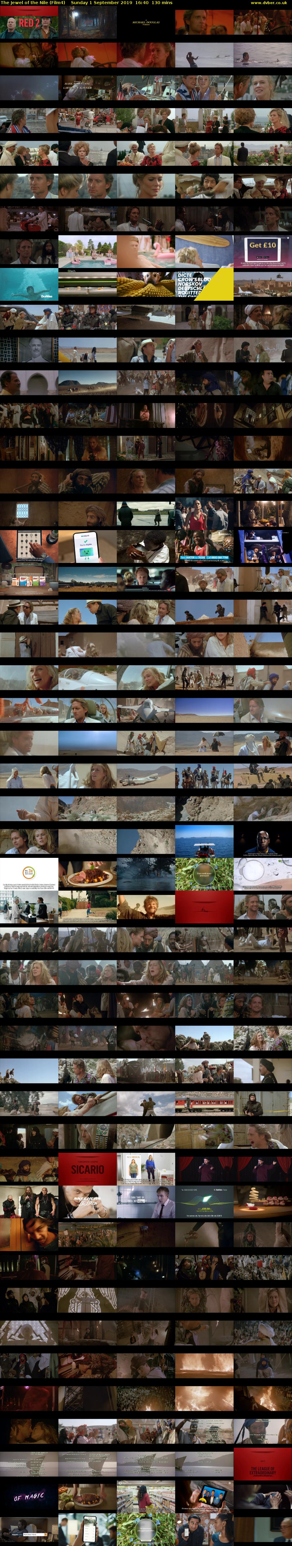 The Jewel of the Nile (Film4) Sunday 1 September 2019 16:40 - 18:50