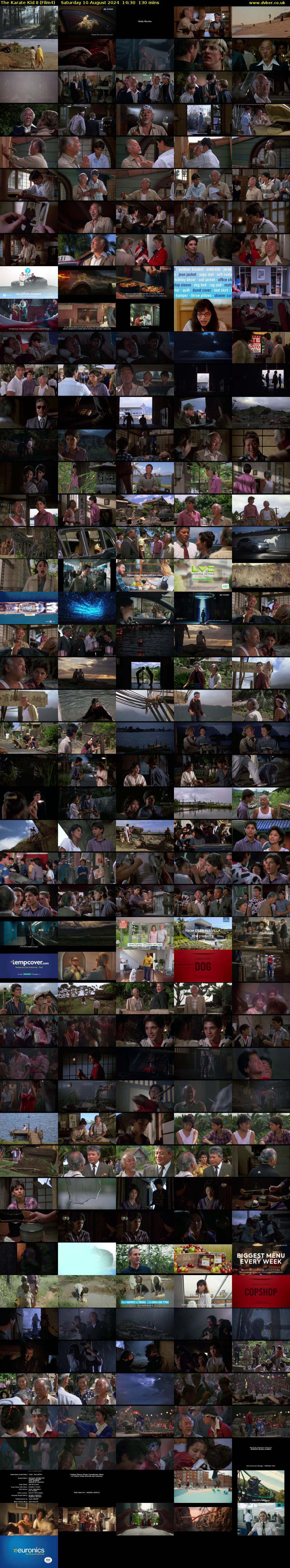 The Karate Kid II (Film4) Saturday 10 August 2024 14:30 - 16:40