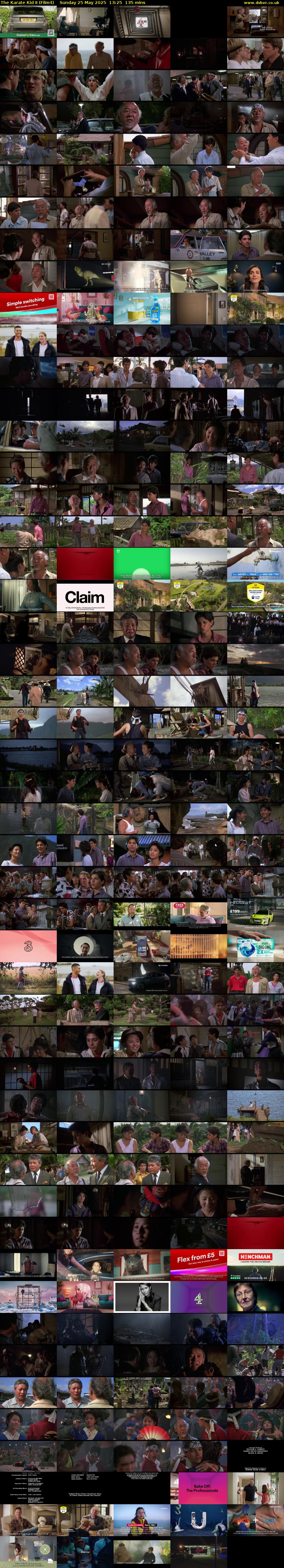 The Karate Kid II (Film4) Sunday 25 May 2025 13:25 - 15:40