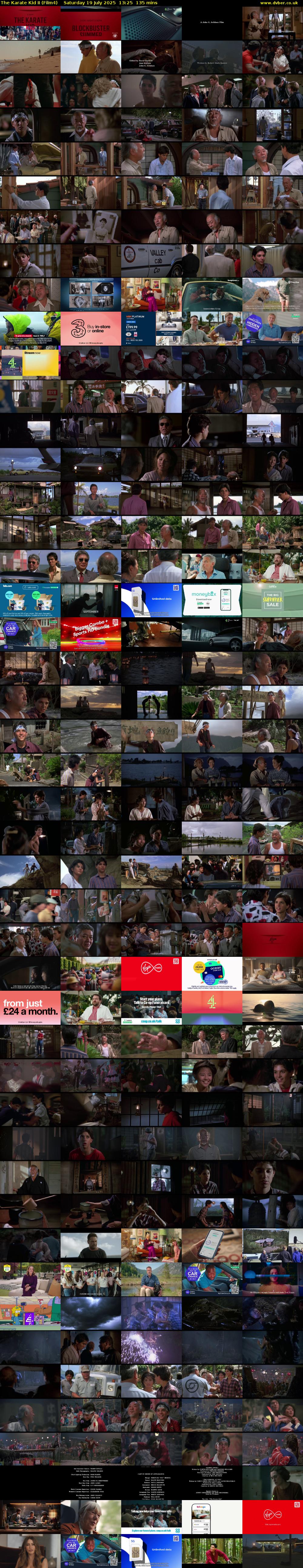 The Karate Kid II (Film4) Saturday 19 July 2025 13:25 - 15:40