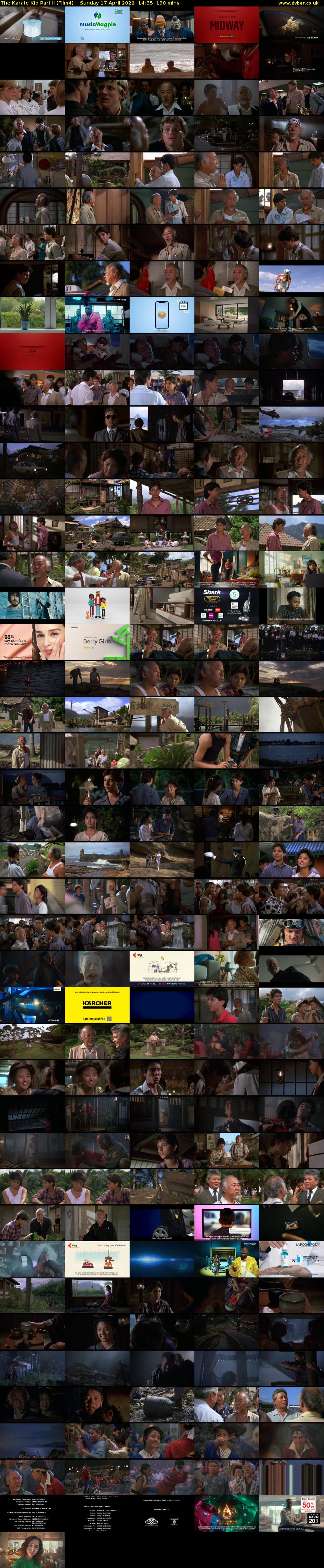 The Karate Kid Part II (Film4) Sunday 17 April 2022 14:35 - 16:45