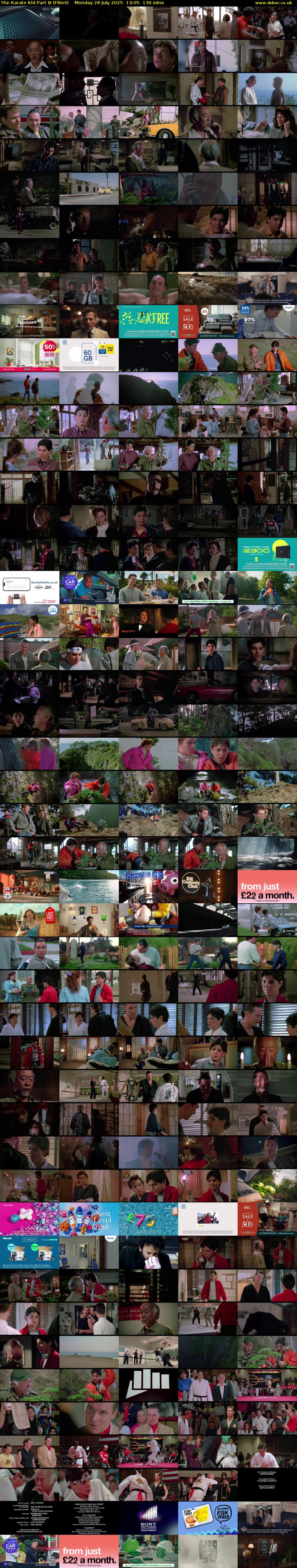 The Karate Kid Part III (Film4) Monday 28 July 2025 13:05 - 15:15