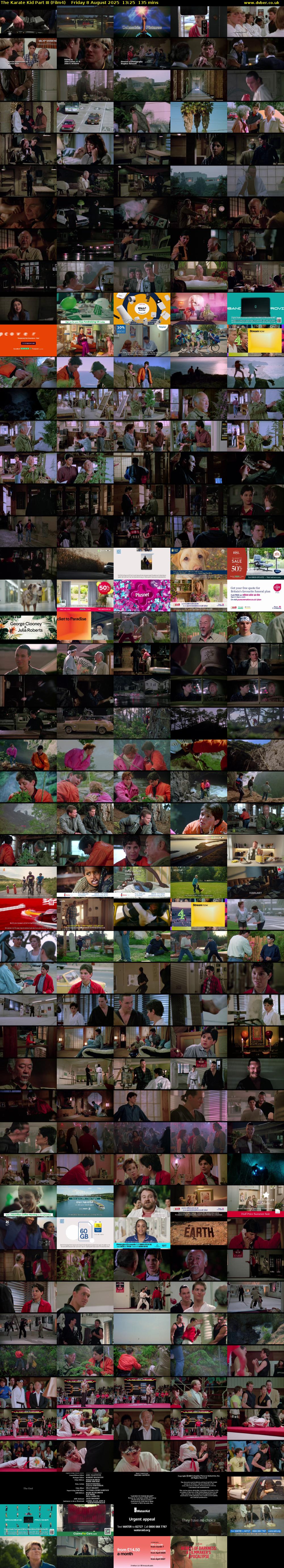 The Karate Kid Part III (Film4) Friday 8 August 2025 13:25 - 15:40