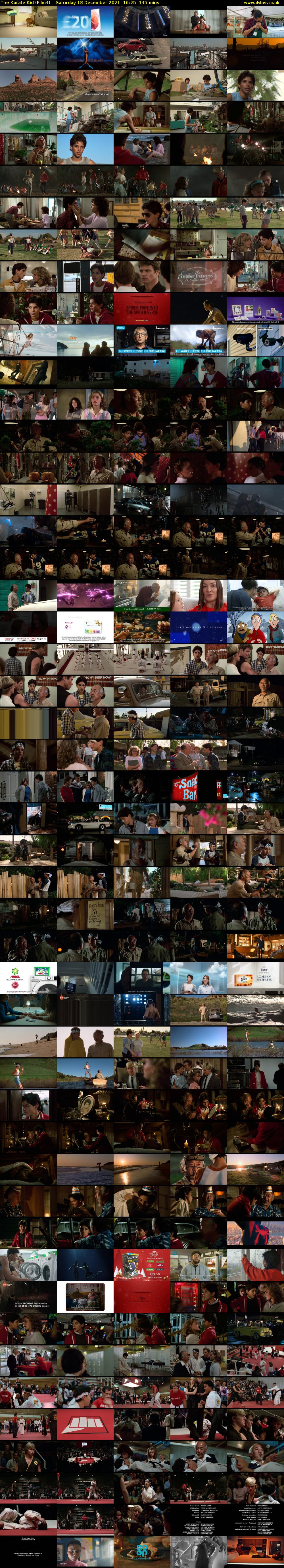 The Karate Kid (Film4) Saturday 18 December 2021 16:25 - 18:50