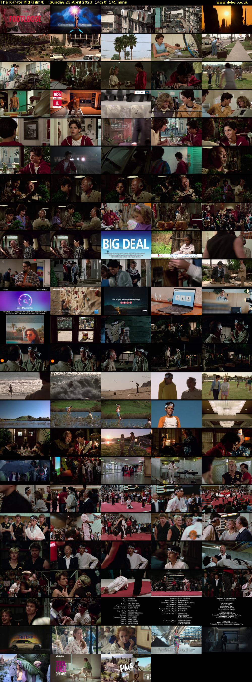The Karate Kid (Film4) Sunday 23 April 2023 14:20 - 16:45