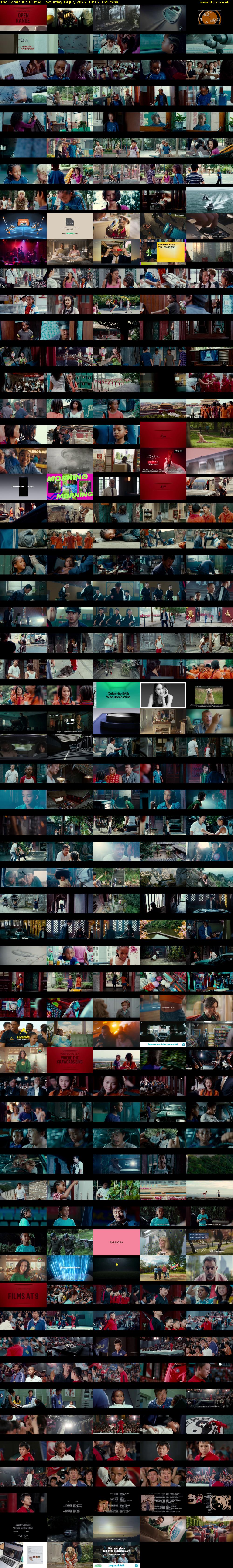 The Karate Kid (Film4) Saturday 19 July 2025 18:15 - 21:00