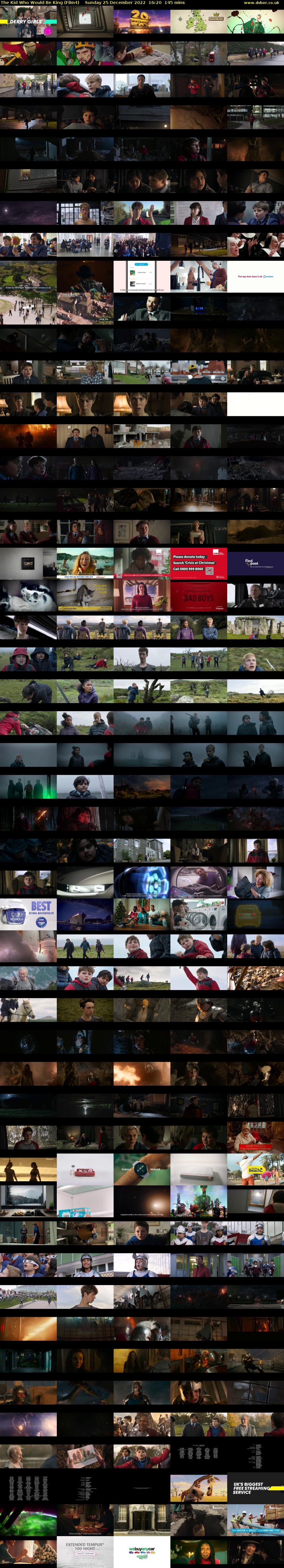 The Kid Who Would Be King (Film4) Sunday 25 December 2022 16:20 - 18:45