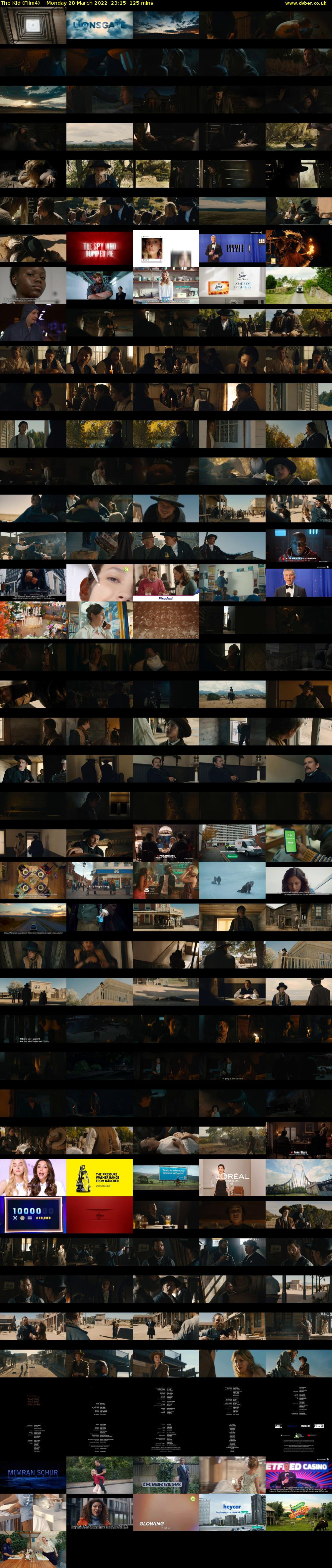 The Kid (Film4) Monday 28 March 2022 23:15 - 01:20