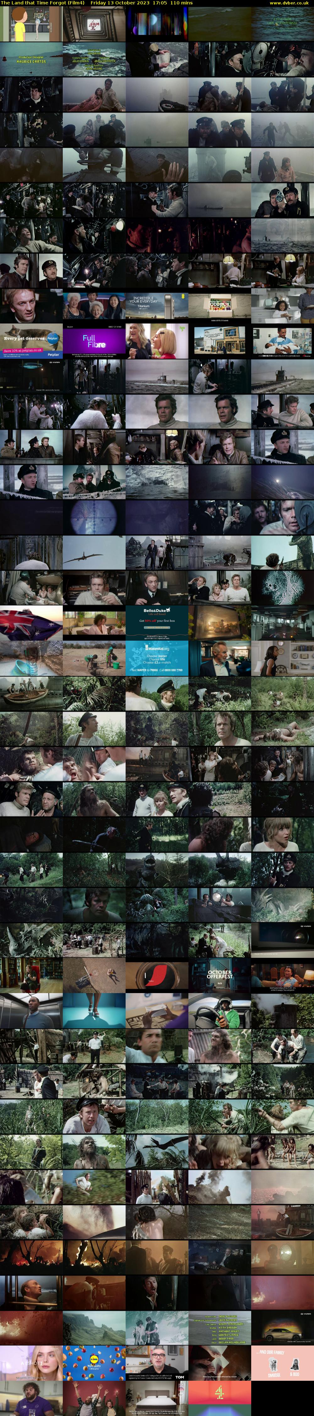 The Land that Time Forgot (Film4) Friday 13 October 2023 17:05 - 18:55