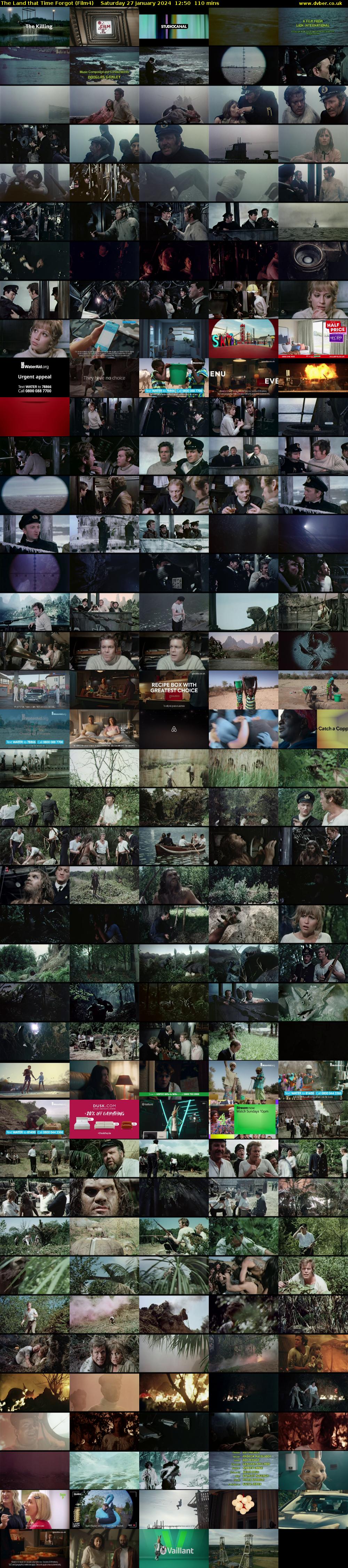 The Land that Time Forgot (Film4) Saturday 27 January 2024 12:50 - 14:40