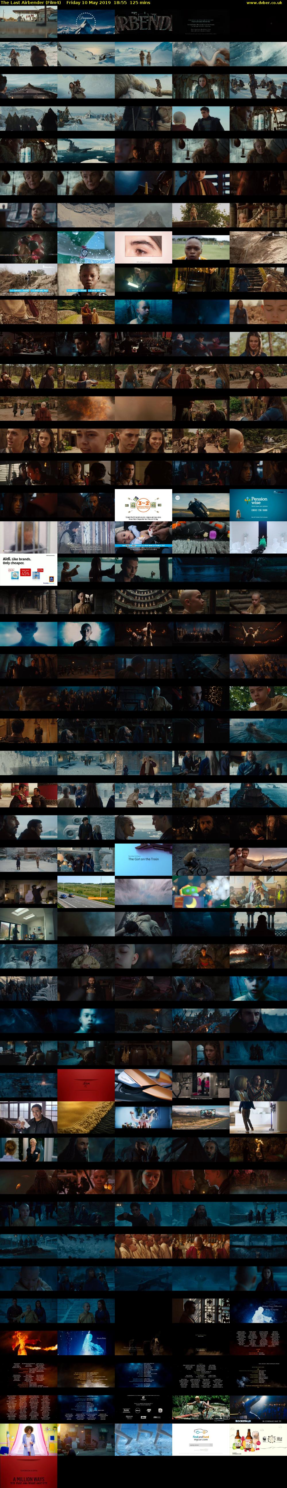 The Last Airbender (Film4) Friday 10 May 2019 18:55 - 21:00