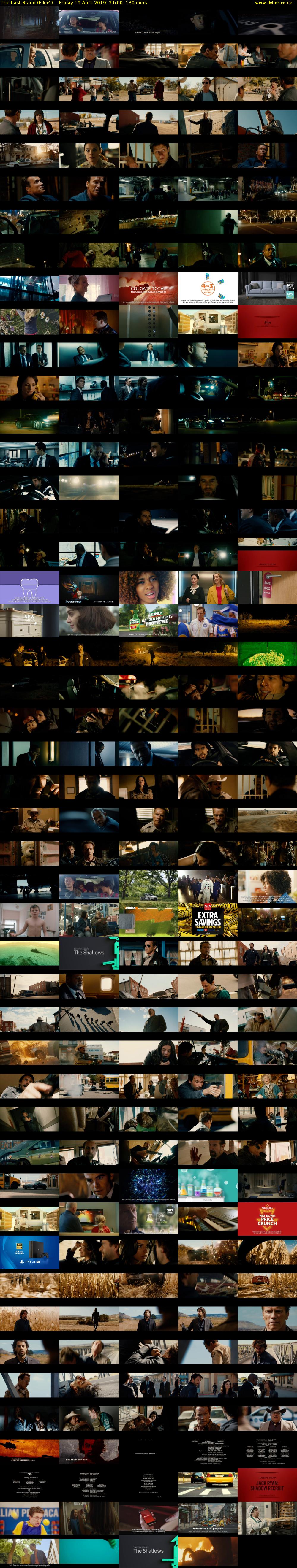 The Last Stand (Film4) Friday 19 April 2019 21:00 - 23:10