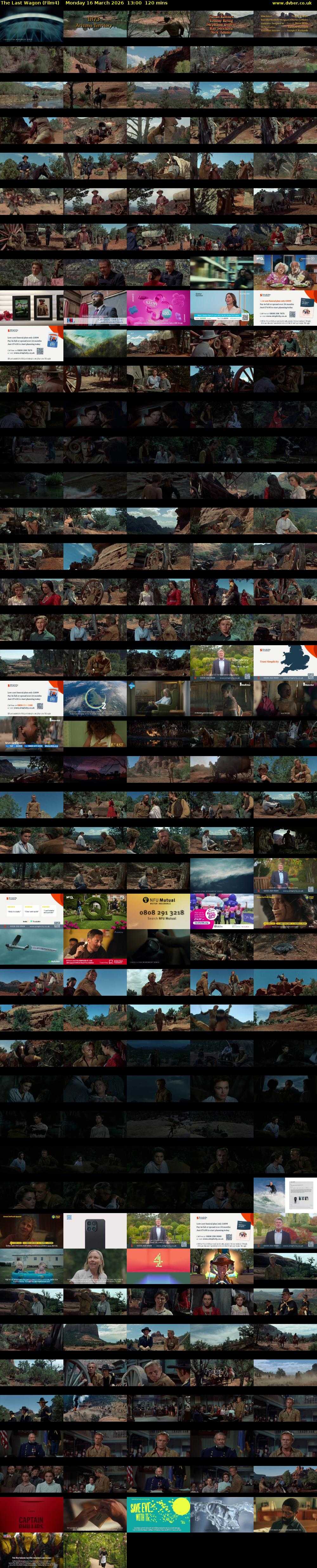 The Last Wagon (Film4) Monday 16 March 2026 13:00 - 15:00