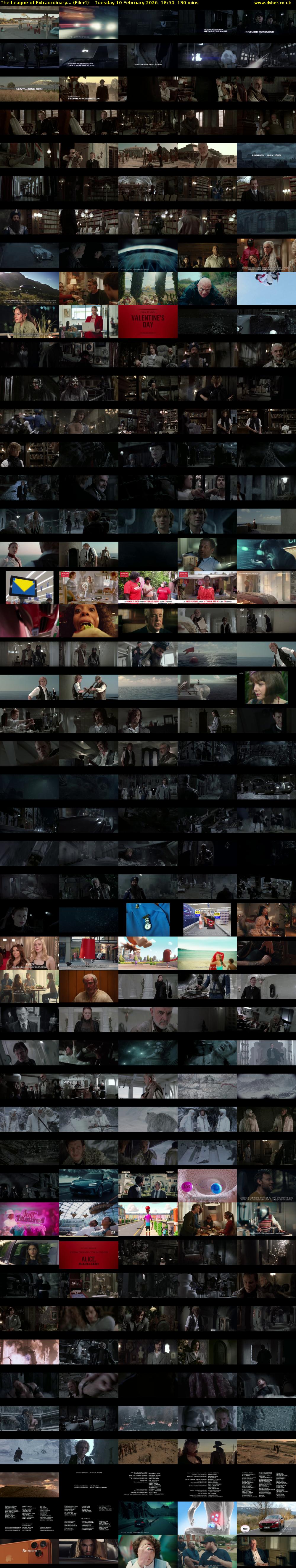 The League of Extraordinary... (Film4) Tuesday 10 February 2026 18:50 - 21:00