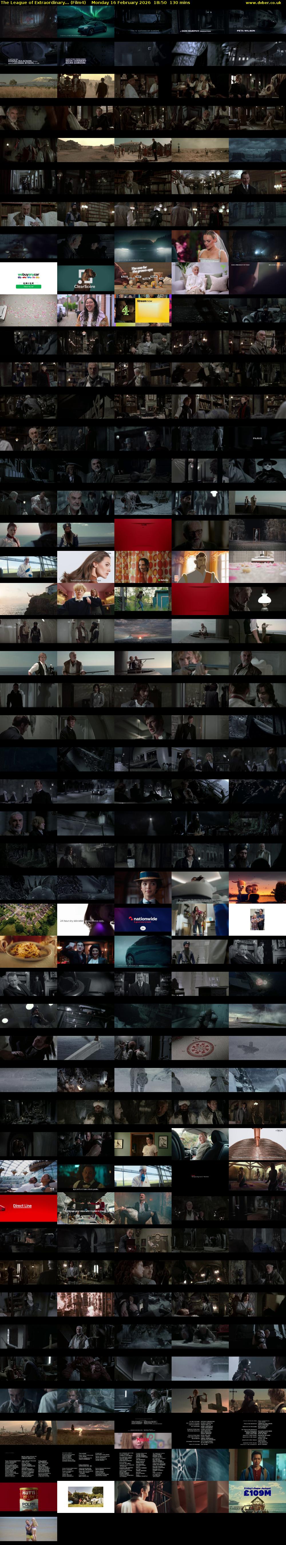 The League of Extraordinary... (Film4) Monday 16 February 2026 18:50 - 21:00