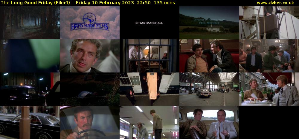 The Long Good Friday (Film4) Friday 10 February 2023 22:50 - 01:05