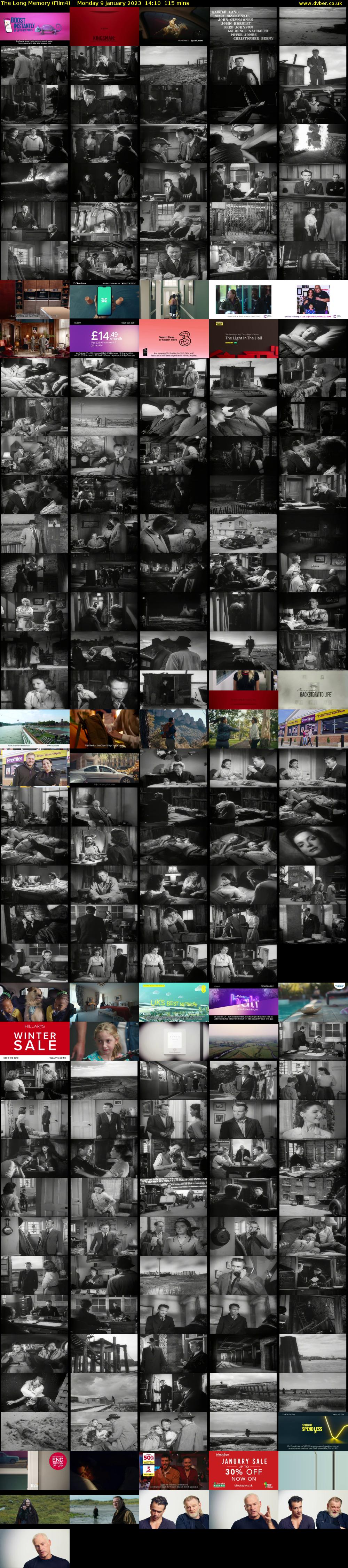 The Long Memory (Film4) Monday 9 January 2023 14:10 - 16:05
