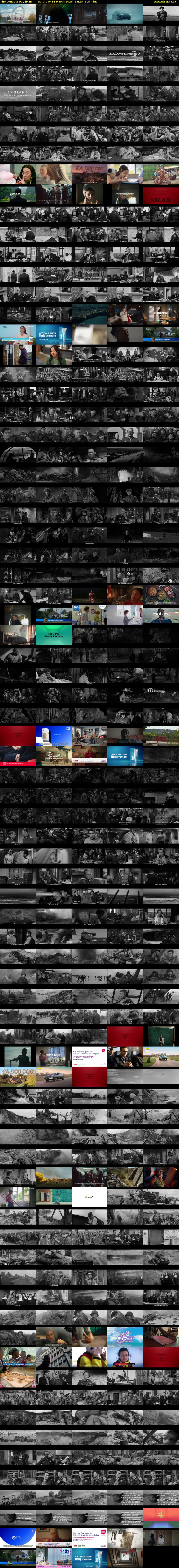 The Longest Day (Film4) Saturday 14 March 2026 13:20 - 16:55