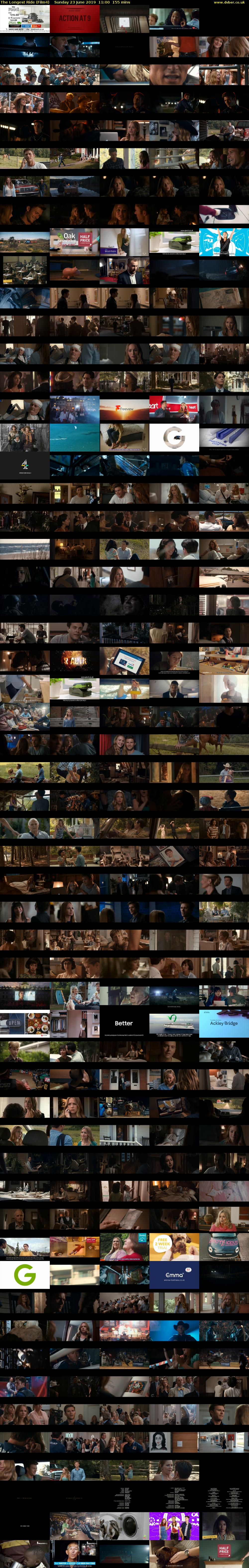 The Longest Ride (Film4) Sunday 23 June 2019 11:00 - 13:35