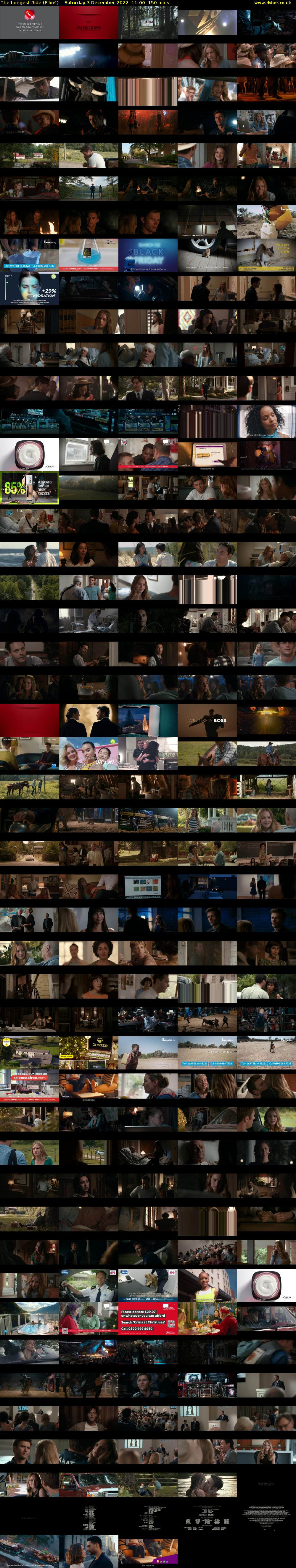 The Longest Ride (Film4) Saturday 3 December 2022 11:00 - 13:30