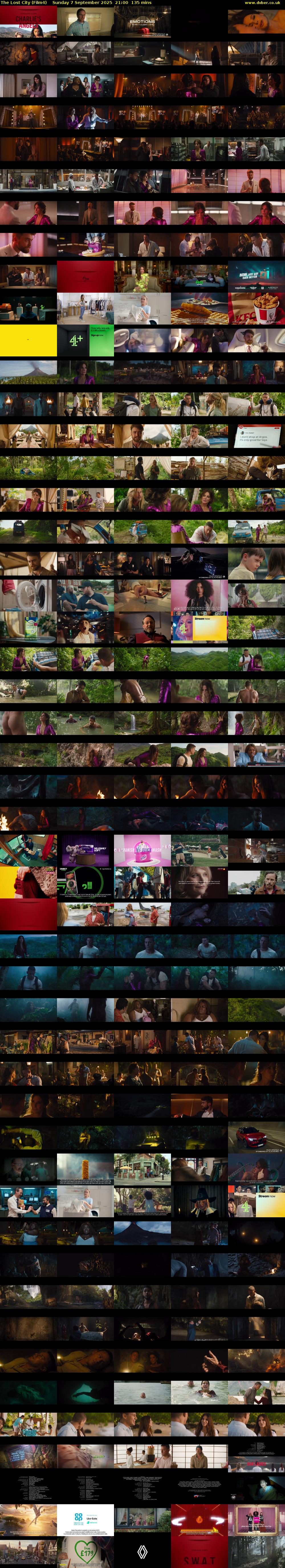 The Lost City (Film4) Sunday 7 September 2025 21:00 - 23:15