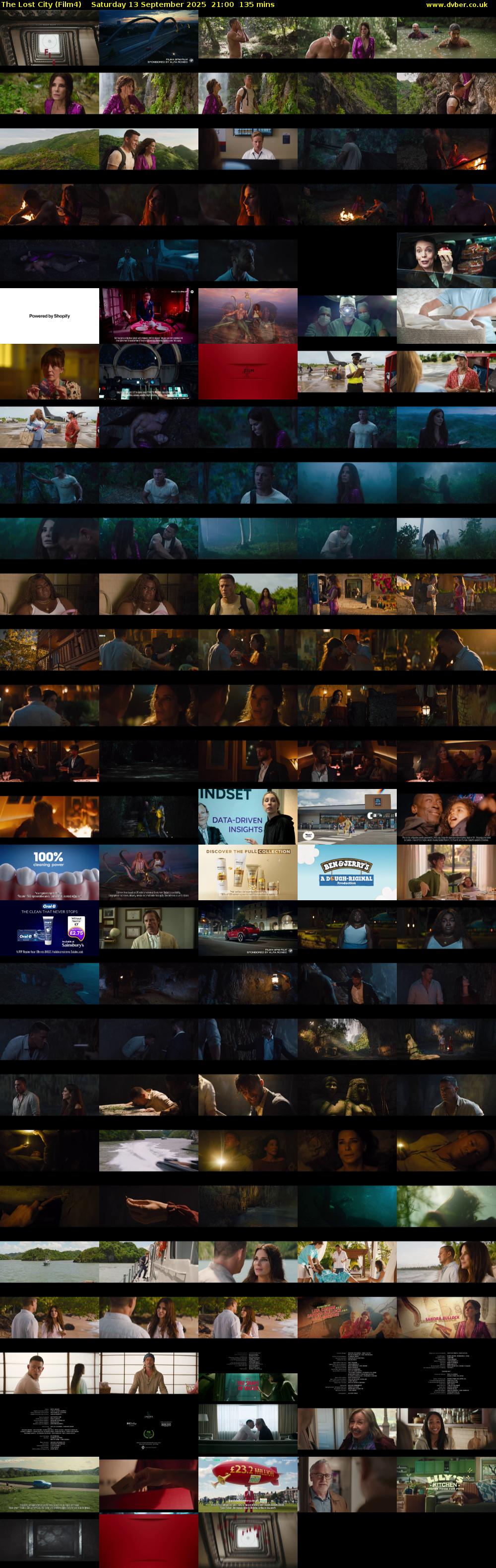 The Lost City (Film4) Saturday 13 September 2025 21:00 - 23:15