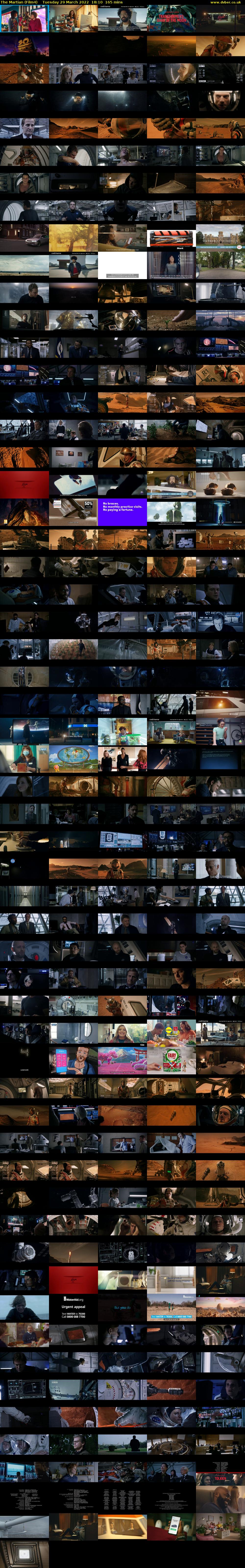 The Martian (Film4) Tuesday 29 March 2022 18:10 - 20:55