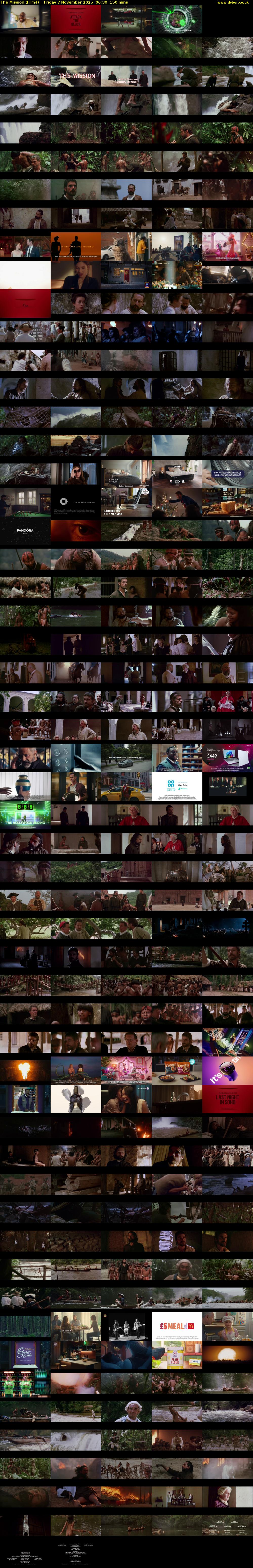 The Mission (Film4) Friday 7 November 2025 00:30 - 03:00