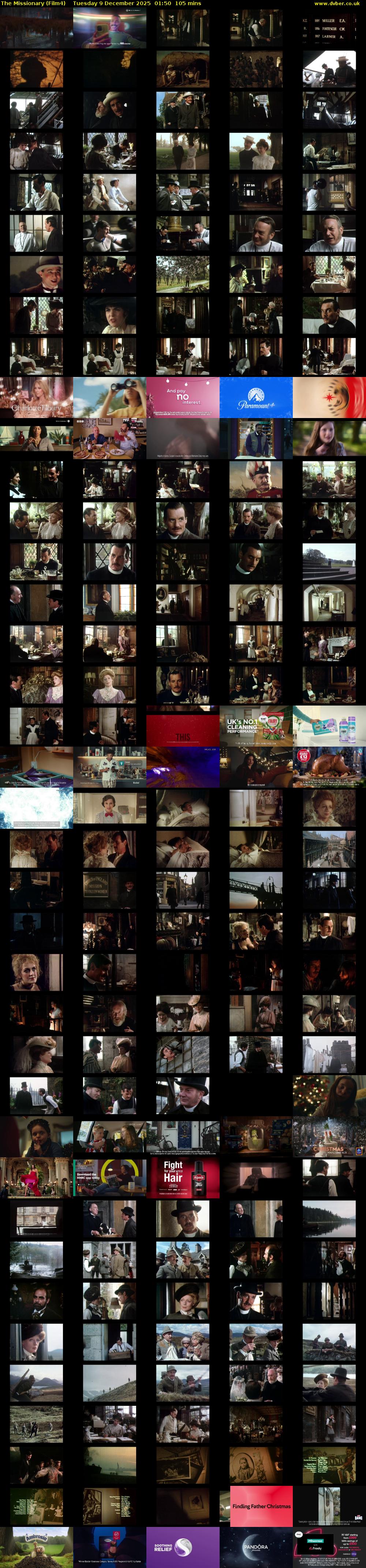 The Missionary (Film4) Tuesday 9 December 2025 01:50 - 03:35