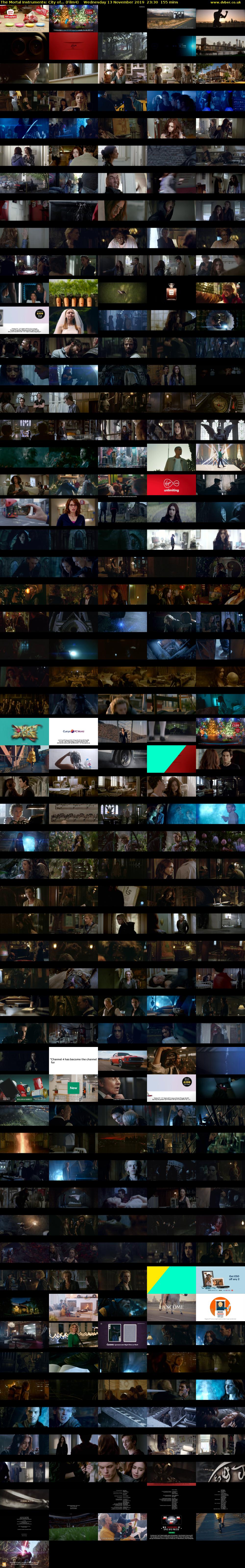 The Mortal Instruments: City of... (Film4) Wednesday 13 November 2019 23:30 - 02:05