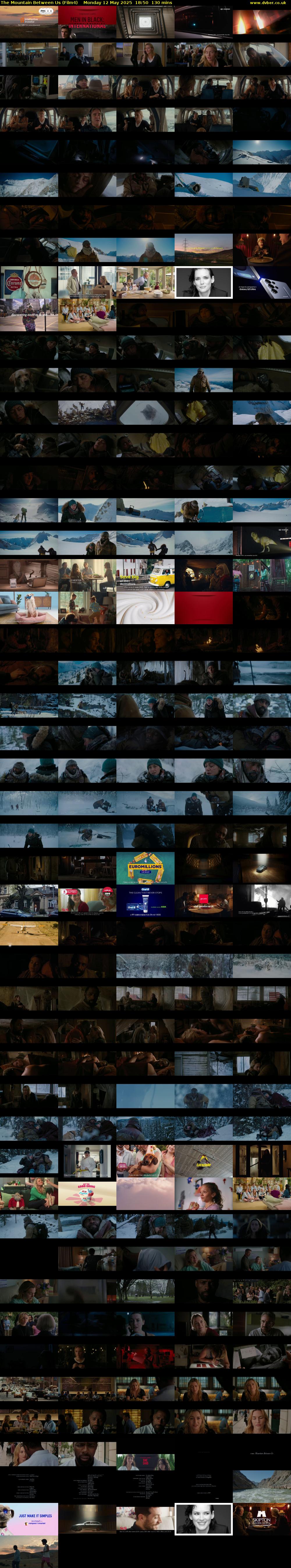 The Mountain Between Us (Film4) Monday 12 May 2025 18:50 - 21:00
