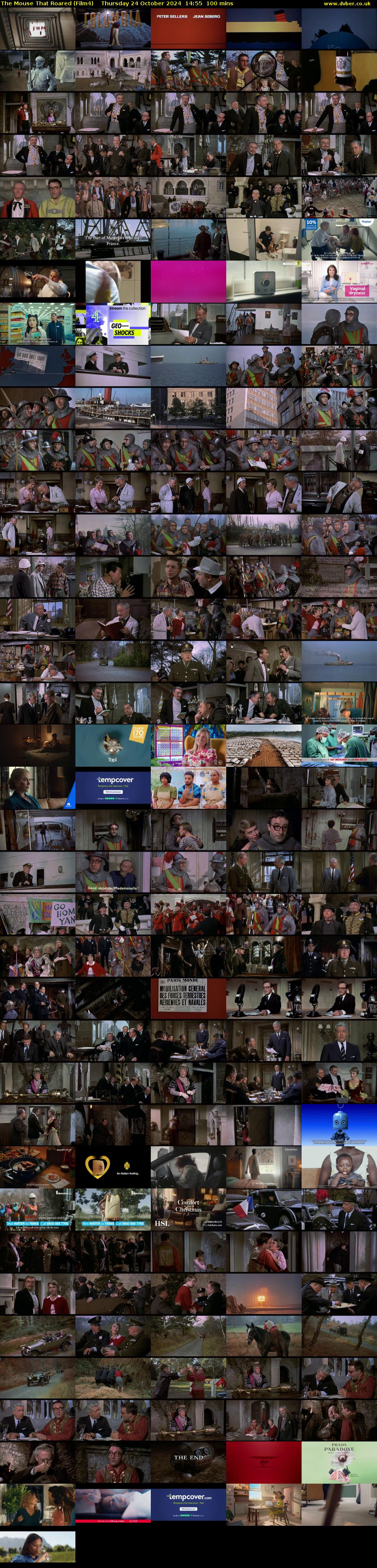 The Mouse That Roared (Film4) Thursday 24 October 2024 14:55 - 16:35