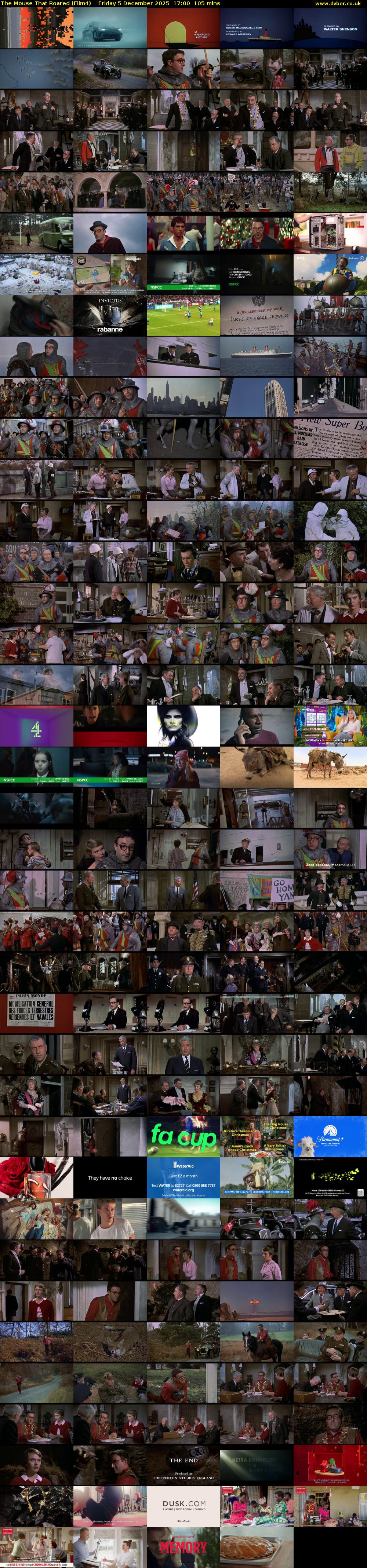 The Mouse That Roared (Film4) Friday 5 December 2025 17:00 - 18:45